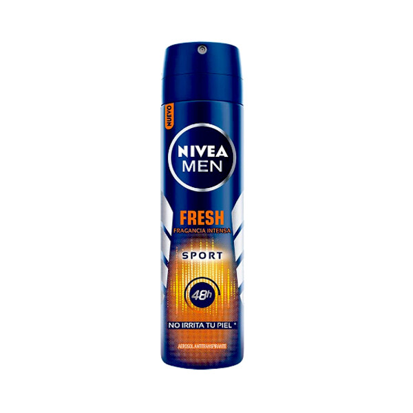NIVEA MEN DEO SPRAY FRESH SPORT 12X150ML