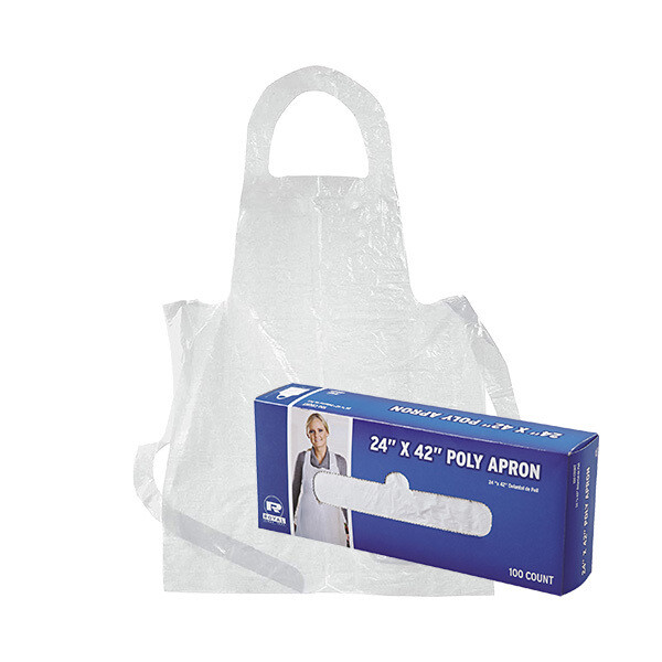 POLY APRON 10X100CT (DA2442)