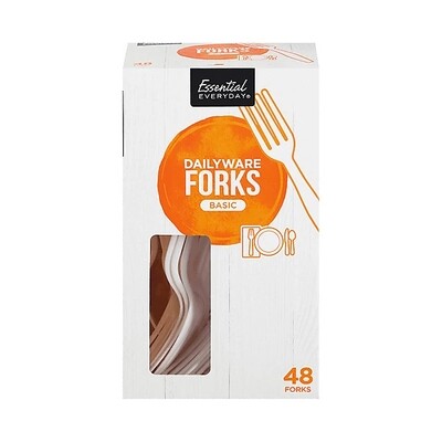 ESSENTIAL-DAY FORKS HD 12X48CT