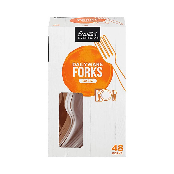 D-ESSENTIAL-DAY FORKS HD 12X48CT