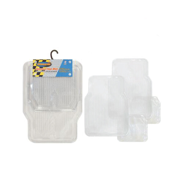 HERCULES FLOOR MAT TRANSPARENT 1SET