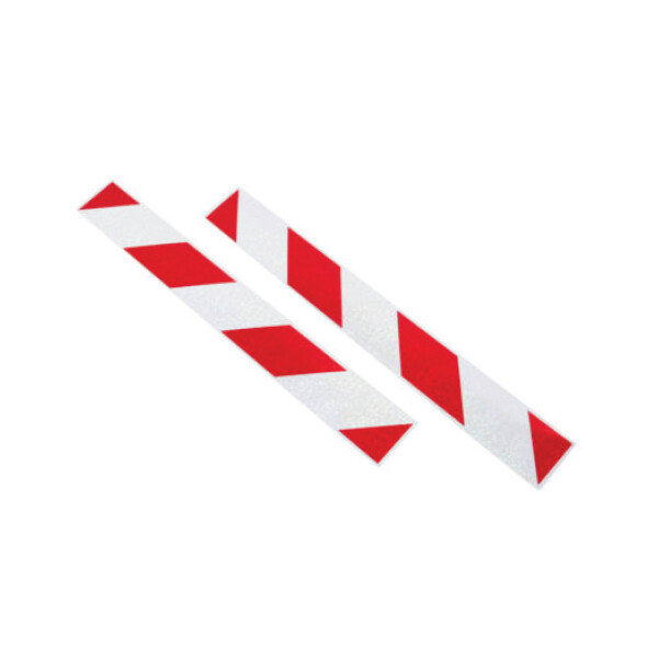 HERCULES REFLECTIVE TAPE RED &amp; WHITE 2X6