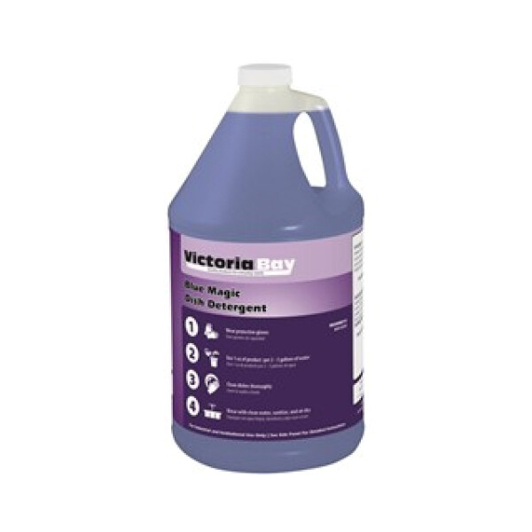 VIC. BAY BLUE MAGIC DISH DETERGENT 4X1GAL