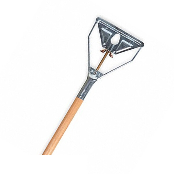 JANICO METAL WING NUT 60" WOOD MOP HANDLE