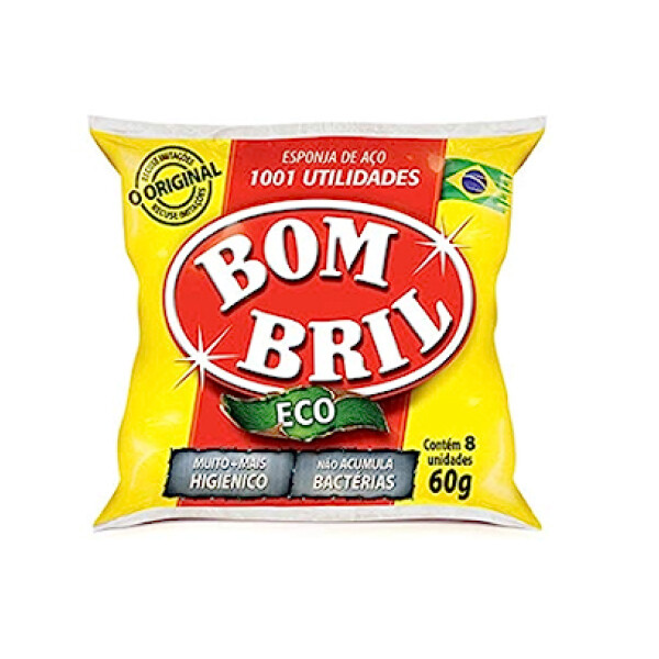 BOMBRIL STEEL WOOL 1120X60G