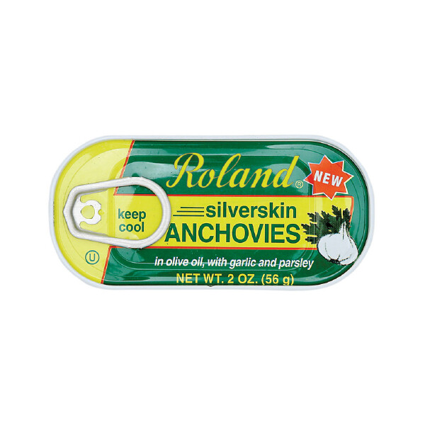 ROLAND SIVERSKIN ANCHOVIES 12X2OZ