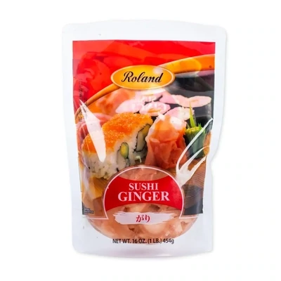 ROLAND SUSHI GINGER 12X16OZ