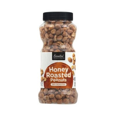 ESSENTIAL-DAY HONEY ROASTED PEANUTS 12X16OZ