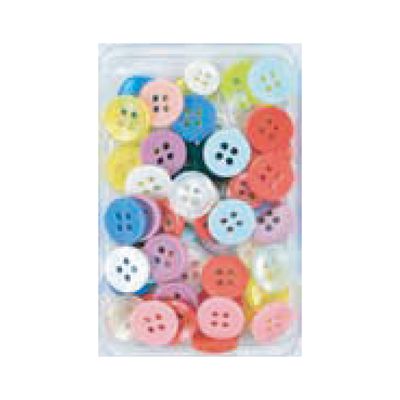 HELPING HAND 60 ASST. BUTTONS 3X1CT