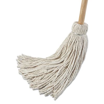 BOARDWALK MOP HEAD COTTON CUT-END WHITE 16OZ HANDLE DECK 12X1CT (BWK CD50016S)