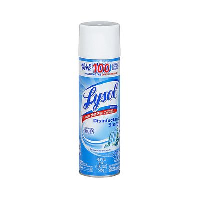LYSOL DISINFECT SPRAY SPRING WATERFALL SCENT 12X19OZ