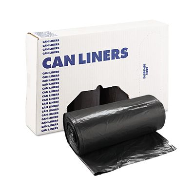 BOARDWALK CAN LINER HD 60GAL BLACK 100CT (BWK519)