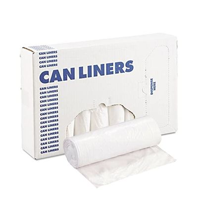 BOARDWALK CAN LINER LD 16GAL WHITE  500CT