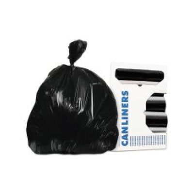 INTEPLAST CAN LINER HD 45GAL BLACK 250CT