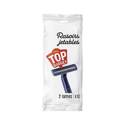TOP BUDGET RASOIR JETABLES.20X10CT (302338300)
