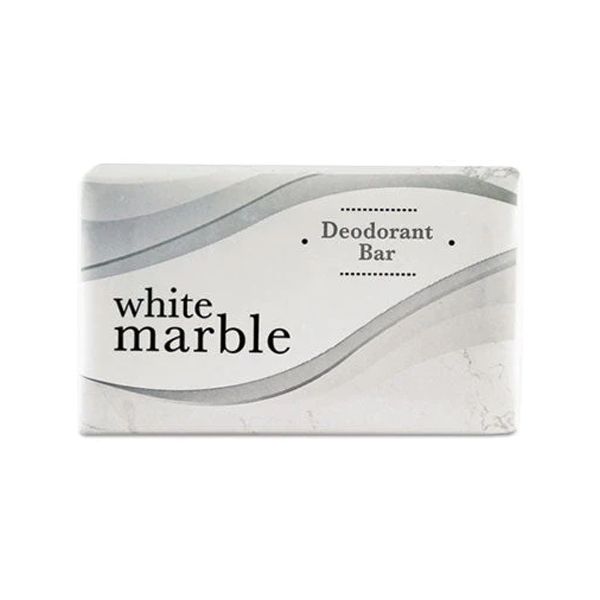 WHITE MARBLE DEODORANT BAR SOAP 500X1.5OZ