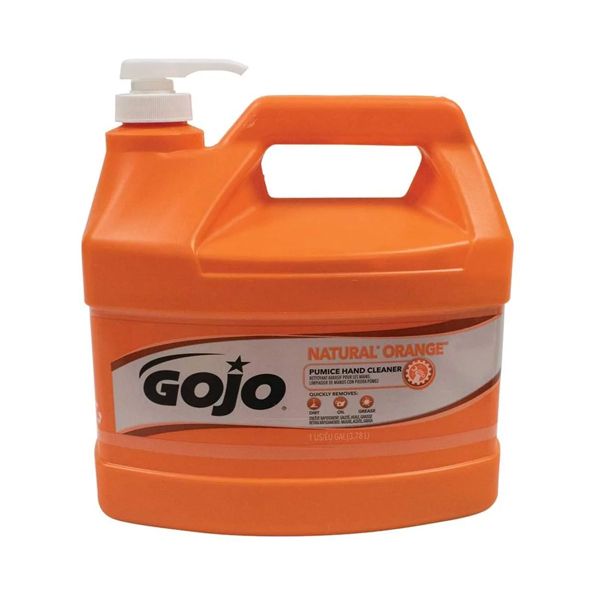 GOJO NATURAL ORANGE PUMICE HAND CLEANER 4X1GAL