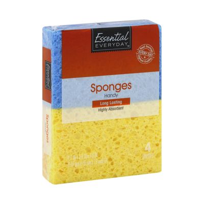 D-ESSENTIAL-DAY HANDY SPONGE 24X4CT