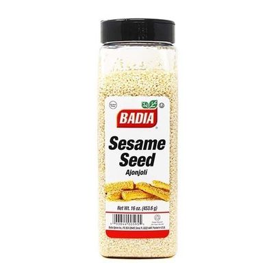 BADIA SESAME SEED (HULLED) 6X16OZ