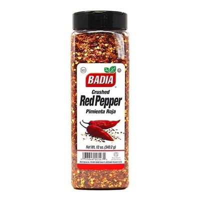 BADIA PEPPER RED CRUSHED 6X12OZ