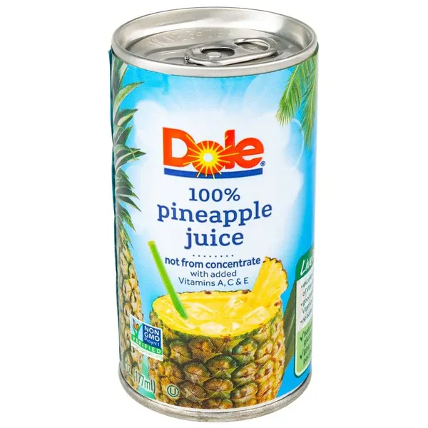 DOLE PINEAPPLE JUICE 8X6X6OZ