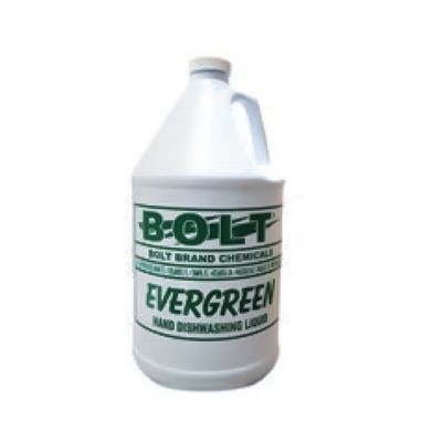 BOLT EVERGREEN HAND DISHWASHING LIQUID 4X1GAL