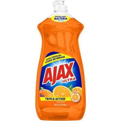 AJAX DISHWASHING LIQUID ORANGE 9X28OZ