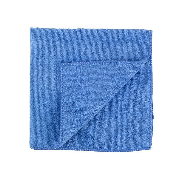 MICROFIBER REUSE UNS CLOTH 16"X16" 24X1CT BLUE