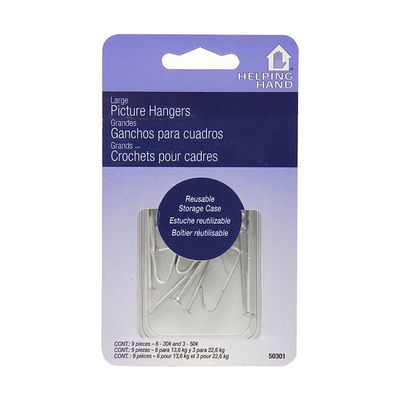 HELPING HAND LARGE PICTURE HANGERS 3X1CT