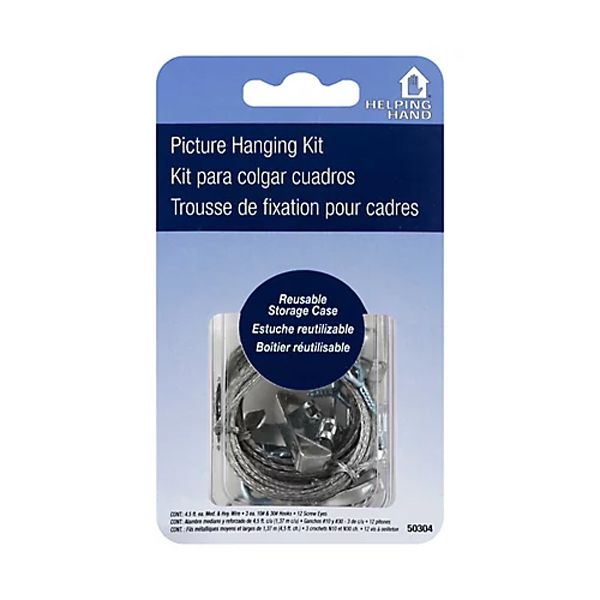 HELPING HAND PICTURE HANGING KIT 3X1CT