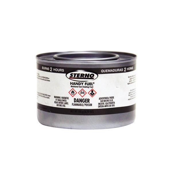 STERNO HANDY FUEL METHANOL GEL CHAFING FUEL 72X5.5OZ