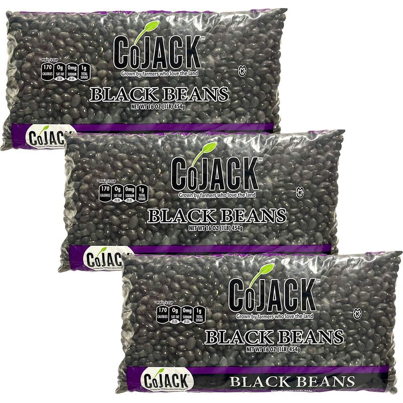 D-COJACK BLACK BEANS 24X16OZ