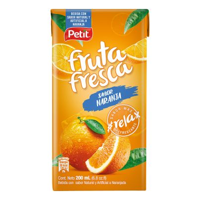 FRUTA FRESCA NARANJA 27X200ML