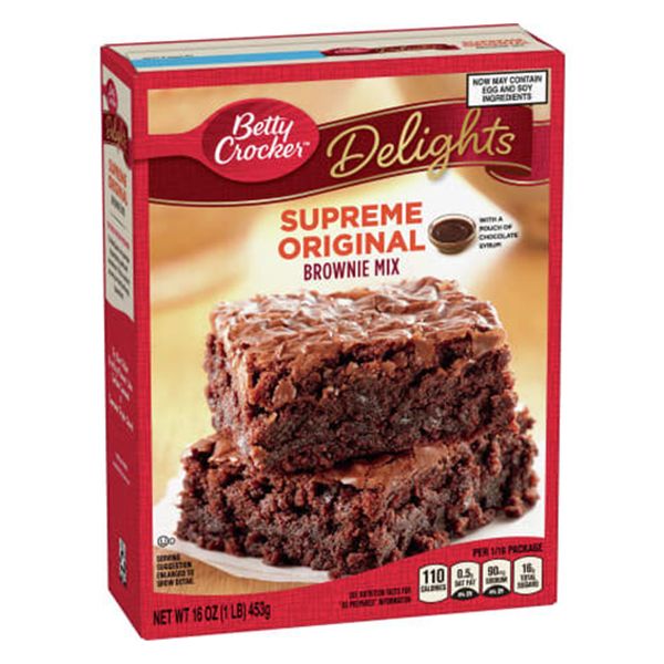 BETTY-CROCKER SUPREME BROWNIE MIX 8X16OZ