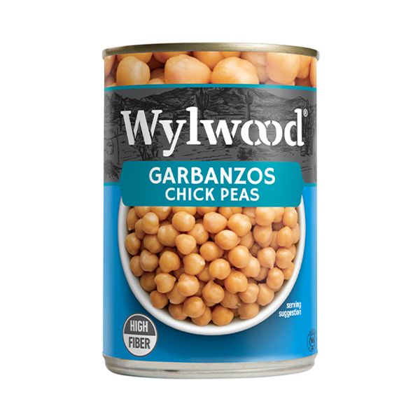 WYLWOOD GARBANZO CHICK PEAS 12X15OZ