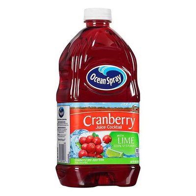OCEAN SPRAY CRANBERRY JUICE COCKTAIL LIME 8X64OZ