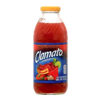 CLAMATO TOMATO COCKTAIL JUICE BOTTLE 12X16OZ