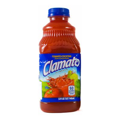 CLAMATO TOMATO COCKTAIL JUICE 12X32OZ