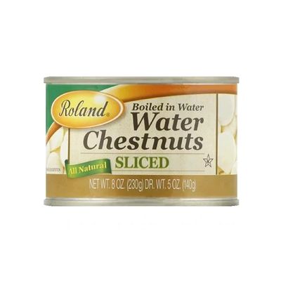 ROLAND SLICE WATER CHESTNUTS 24X8OZ