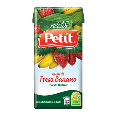 PETIT STRAWBERRY BANANA NECTAR 24X200ML