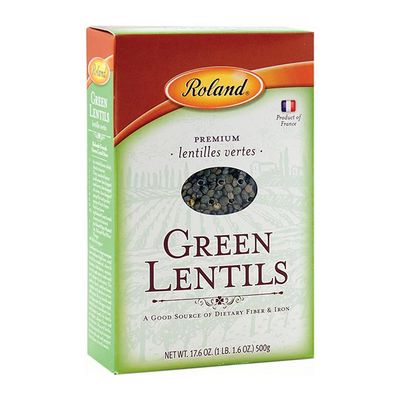ROLAND DRIED GREEN LENTIL 12X17.5OZ