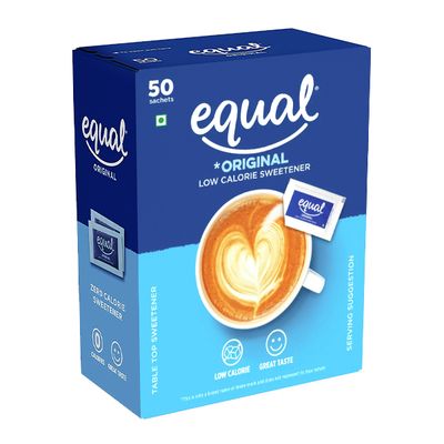 EQUAL LOW-CALORIES SUGAR 12X50CT