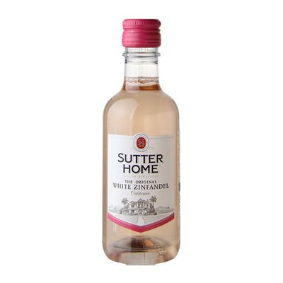 SUTTER HOME ZINFANDEL WHITE WINE 24X187ML