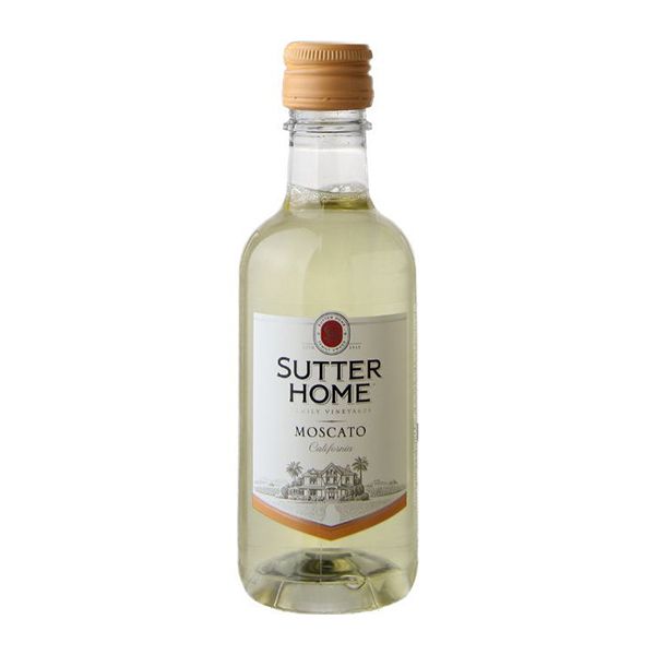 SUTTER HOME MOSCATO WHITE WINE 24X187ML