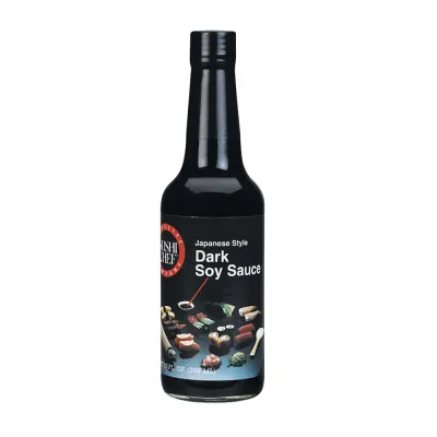 SUSHI CHEF DARK SOY SAUCE 6X10OZ