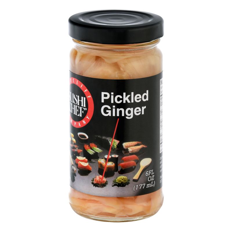 SUSHI CHEF NATURAL PICKLED GINGER 12X6OZ