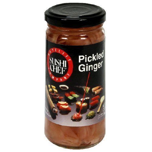 SUSHI CHEF NATURAL PICKLED GINGER 6X32OZ