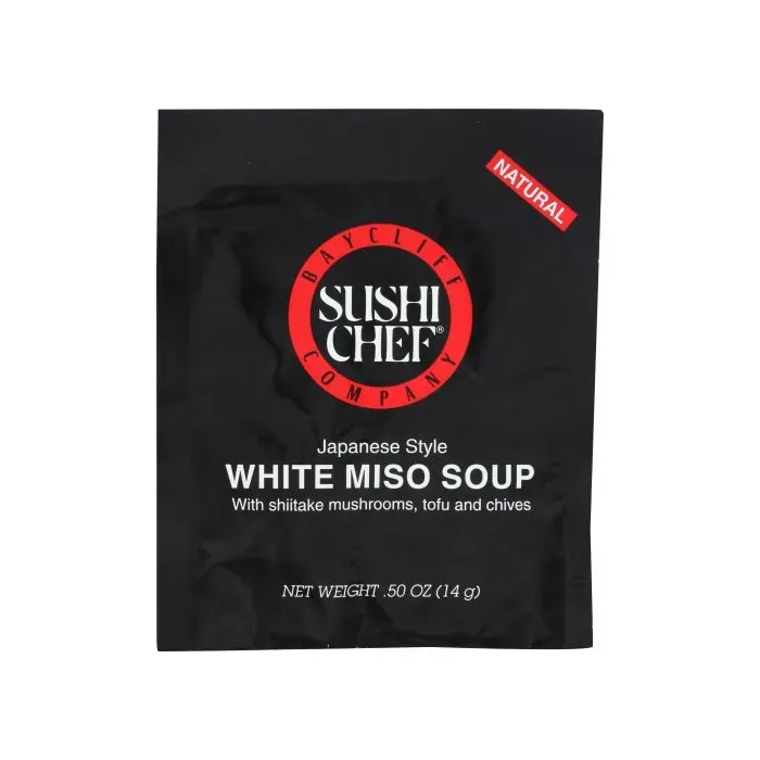 SUSHI CHEF WHITE MISO SOUP 12X6X0.5OZ