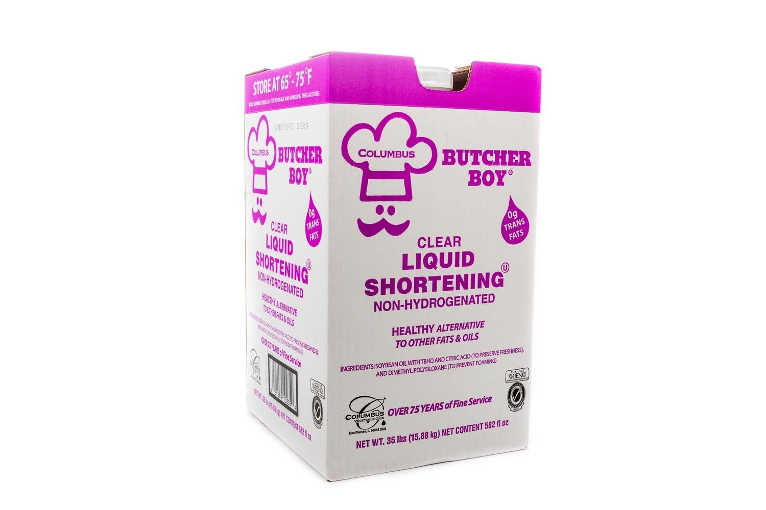 BUTCHER BO CLEAR FRY LIQUID FRY SHORTENING 35#