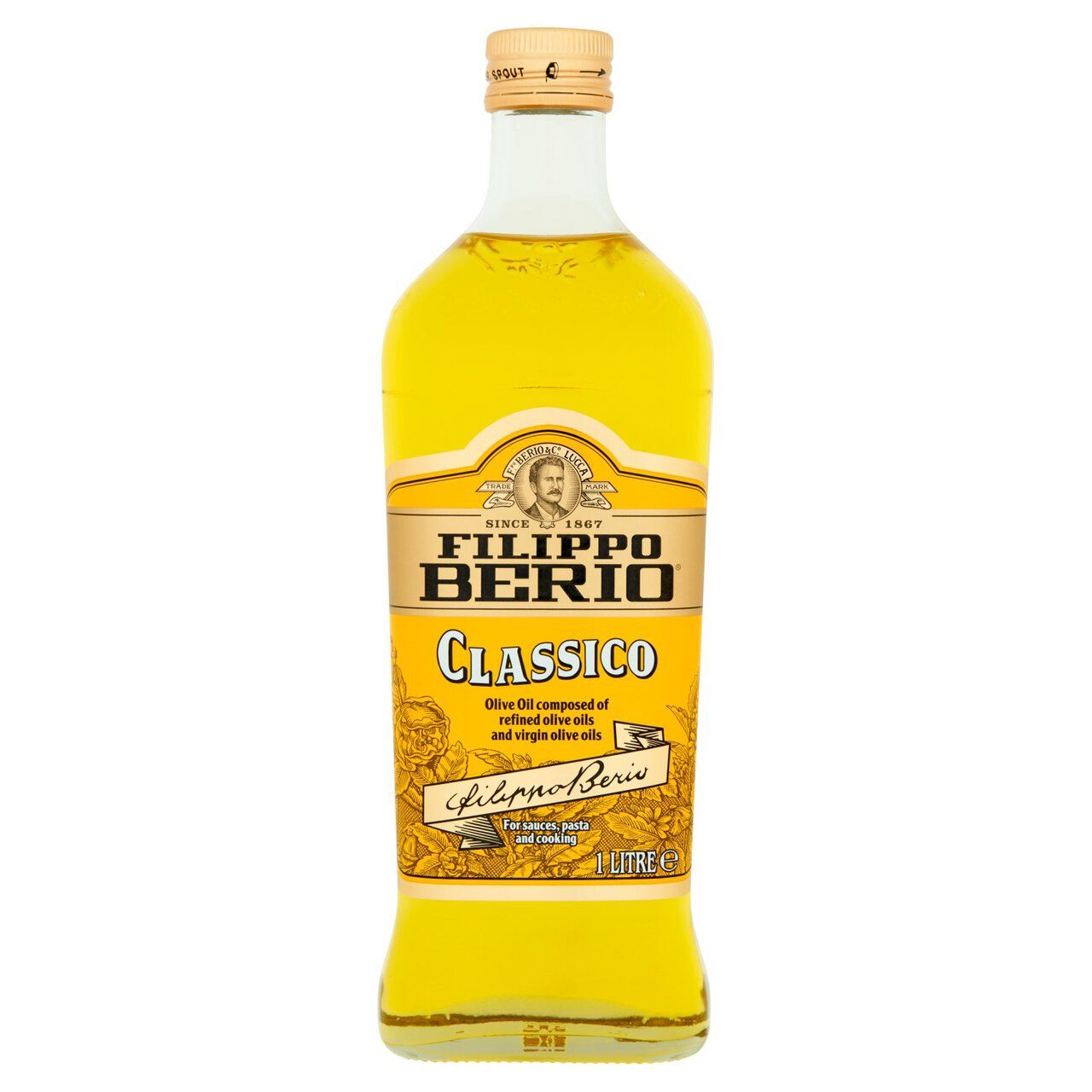 F-BERIO 100% OLIVE OIL 6X1L GL
